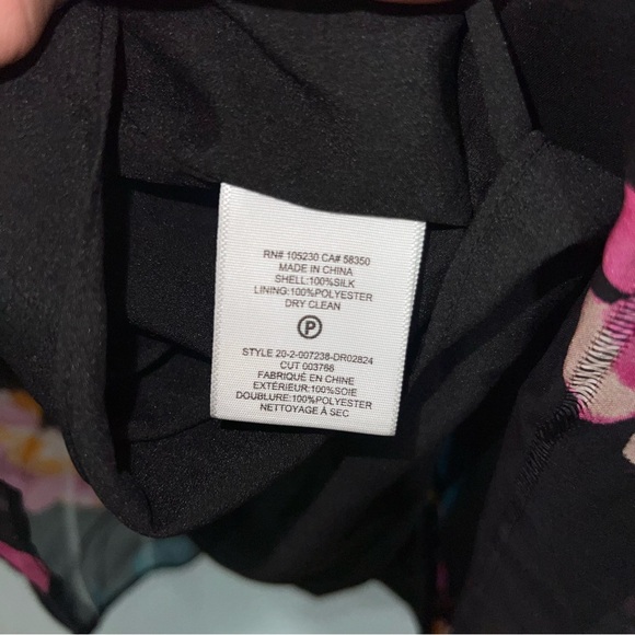 Joie Kriston Silk Floral Print Mini Dress Size Small - Picture 7 of 9